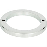 Atlas Homewares 390-CH Tableau Round Base 2-1/2" Backplate Polished Chrome