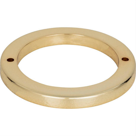 Atlas Homewares 390-FG Tableau Round Base 2-1/2" Backplate French Gold