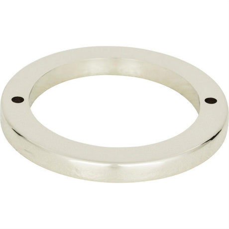 Atlas Homewares 390-PN Tableau Round Base 2-1/2" Backplate Polished Nickel