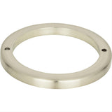 Atlas Homewares 391-BN Tableau Round Base 3" Backplate Brushed Nickel