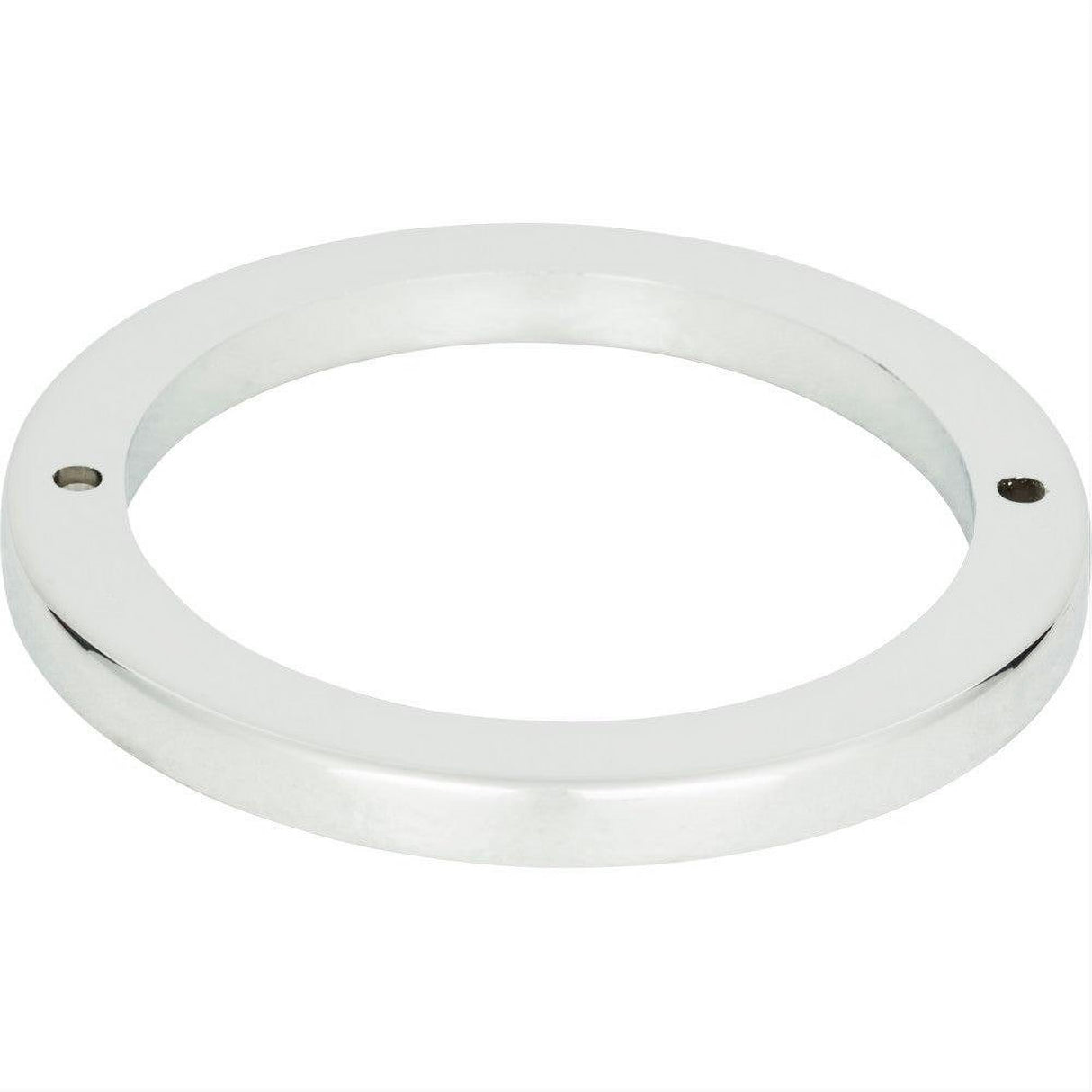 Atlas Homewares 391-CH Tableau Round Base 3" Backplate Polished Chrome