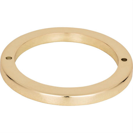 Atlas Homewares 391-FG Tableau Round Base 3" Backplate French Gold