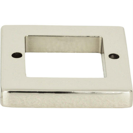 Atlas Homewares 392-PN Tableau Square Base 1-7/16" Backplate Polished Nickel