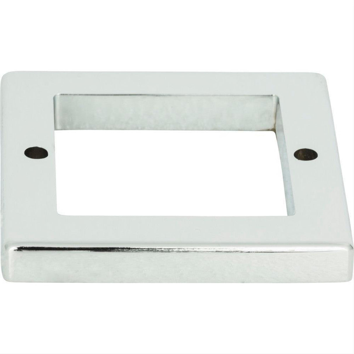 Atlas Homewares 393-CH Tableau Square Base 1-13/16" Backplate Polished Chrome
