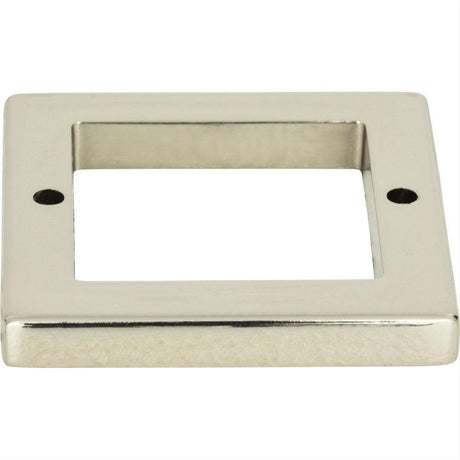 Atlas Homewares 393-PN Tableau Square Base 1-13/16" Backplate Polished Nickel