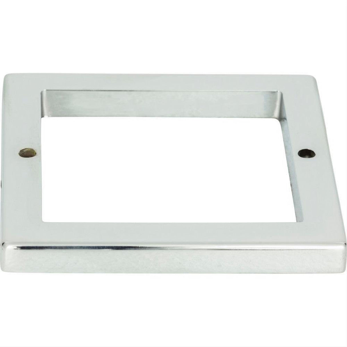 Atlas Homewares 394-CH Tableau Square Base 2-1/2" Backplate Polished Chrome