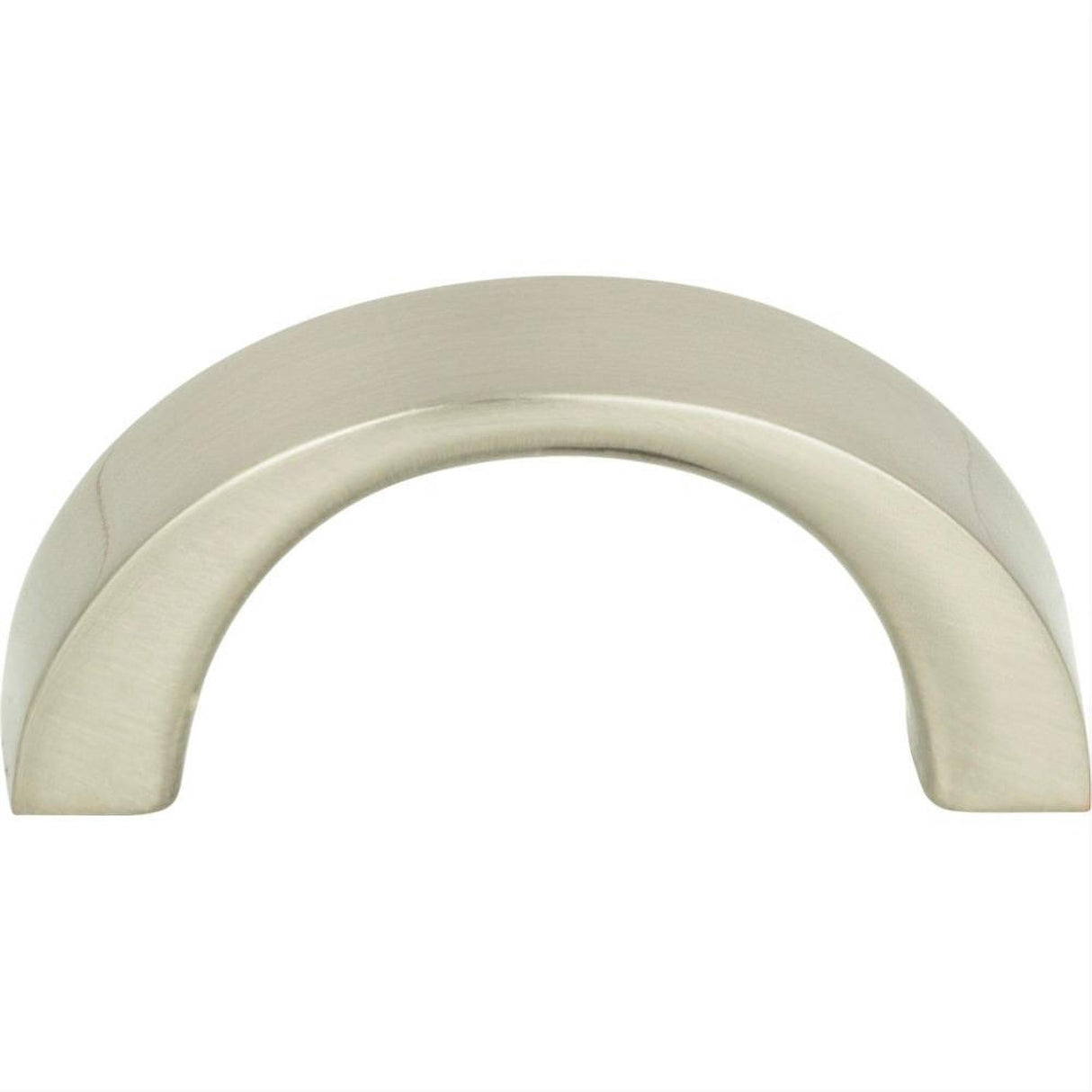 Atlas Homewares 396-BN Tableau Curved Handle 1-7/16" Brushed Nickel