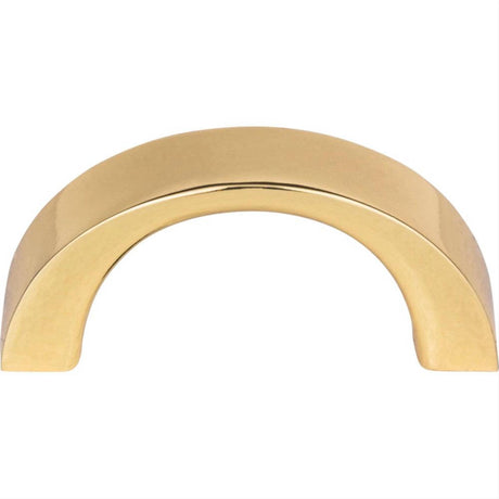 Atlas Homewares 396-FG Tableau Curved Handle 1-7/16" French Gold