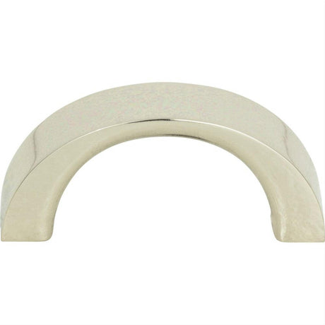 Atlas Homewares 396-PN Tableau Curved Handle 1-7/16" Polished Nickel