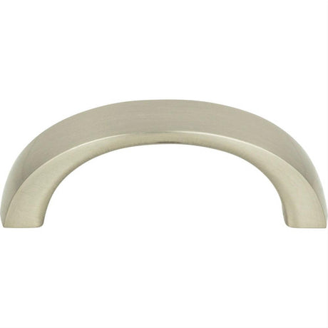 Atlas Homewares 397-BN Tableau Curved Handle 1-13/16" Brushed Nickel