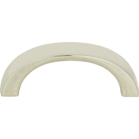 Atlas Homewares 397-PN Tableau Curved Handle 1-13/16" Polished Nickel