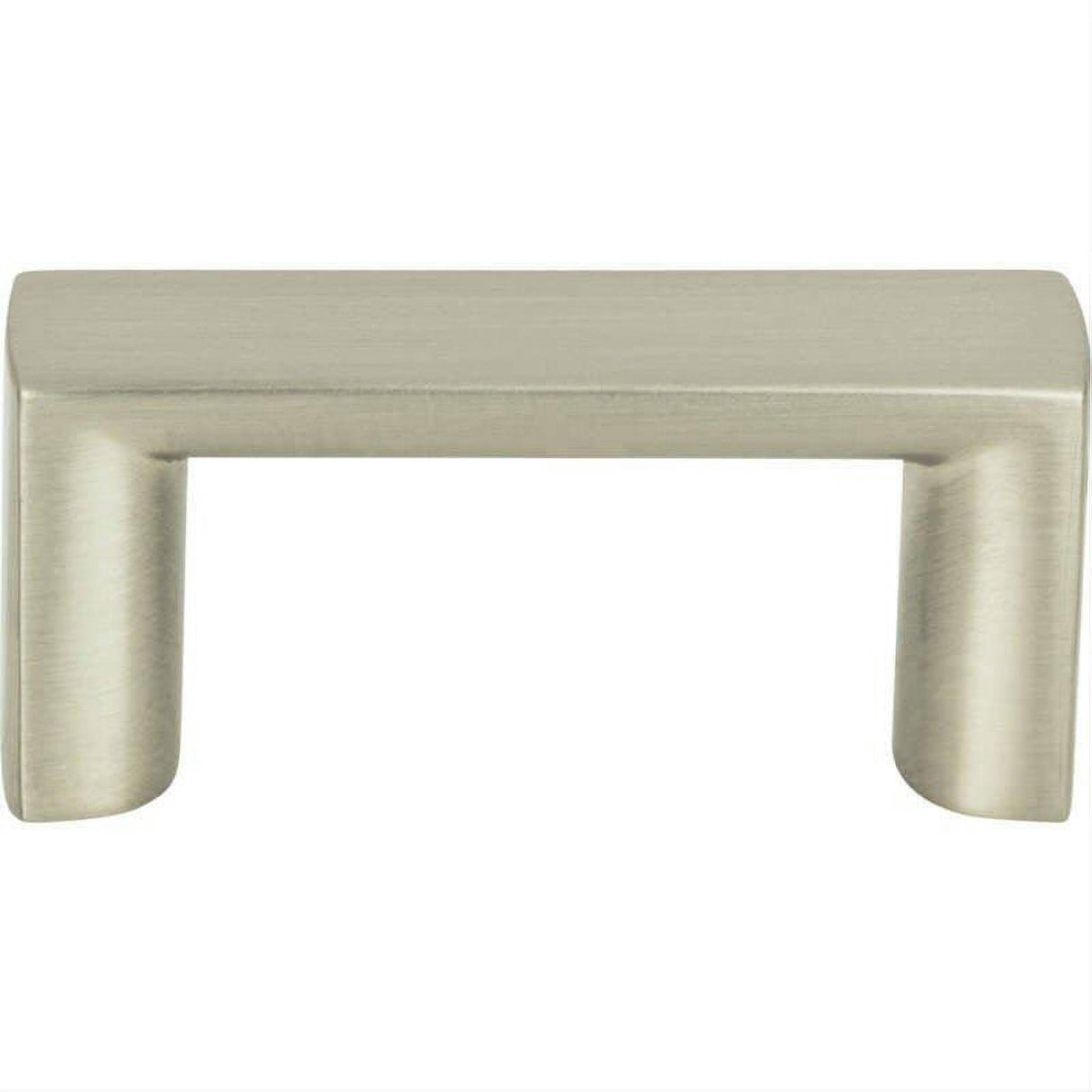 Atlas Homewares 400-BN Tableau Squared Pull 1 7/16 Inch Center to Center Brushed Nickel