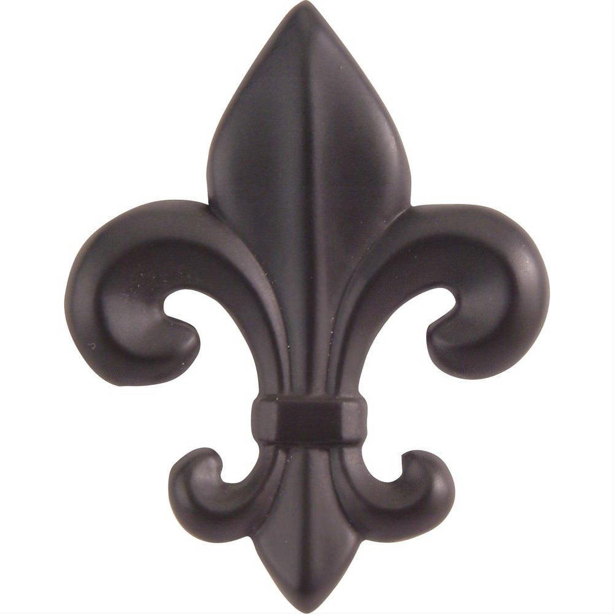 Atlas Homewares 4006-O Fleur de lys Knob 2-1/4" Aged Bronze