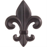 Atlas Homewares 4006-O Fleur de lys Knob 2-1/4" Aged Bronze