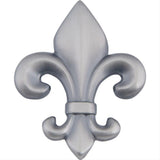 Atlas Homewares 4006-P Fleur de lys Knob 2-1/4" Pewter