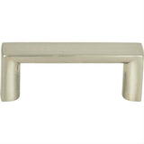 Atlas Homewares 401-BN Tableau Squared Handle 1-13/16" Brushed Nickel