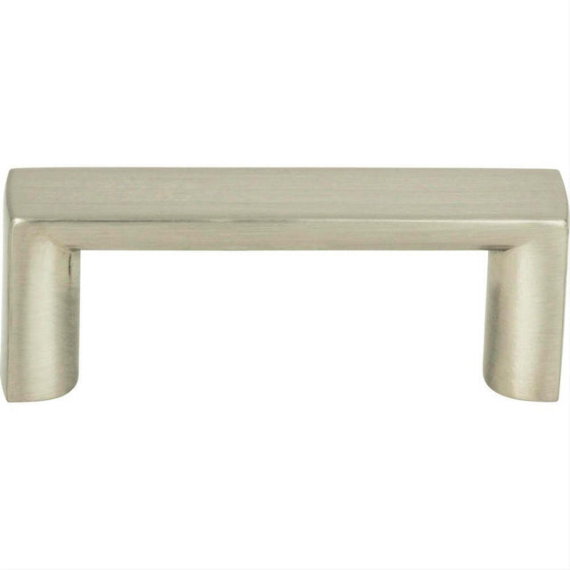 Atlas Homewares 401-BN Tableau Squared Handle 1-13/16" Brushed Nickel