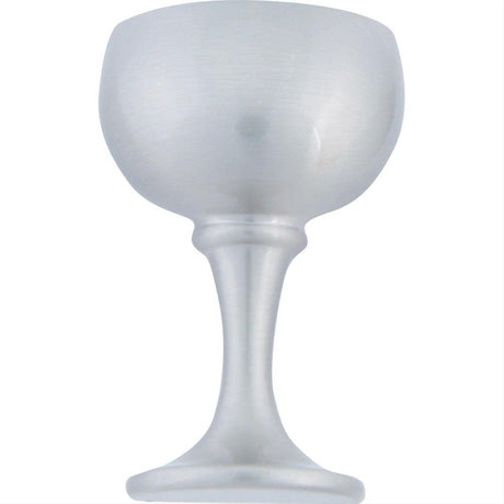 Atlas Homewares 4010-BRN Wine Glass Knob 2" Brushed Nickel