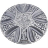 Atlas Homewares 4014-P Maltese Knob 1-5/8" Pewter
