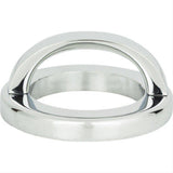 Atlas Homewares 405-CH Tableau Round Base and Top 1 13/16 Inch Center to Center Polished Chrome