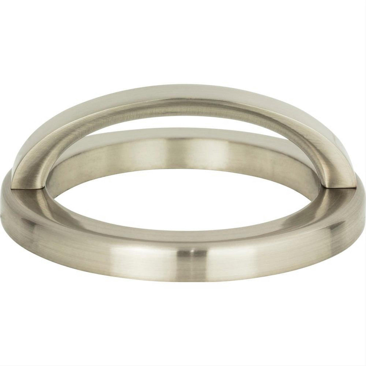Atlas Homewares 406-BN Tableau Round Base and Top 2-1/2" Brushed Nickel