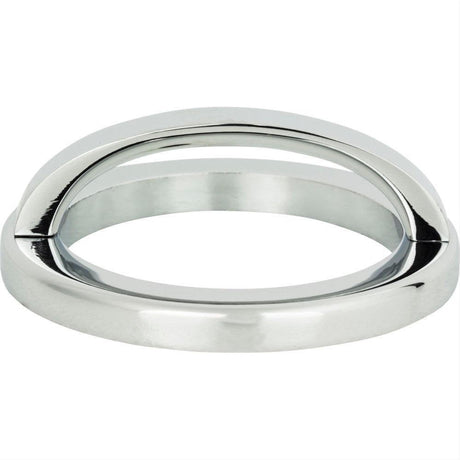 Atlas Homewares 406-CH Tableau Round Base and Top 2-1/2" Polished Chrome