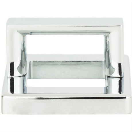 Atlas Homewares 408-CH Tableau Square Base and Top 1-7/16" Polished Chrome