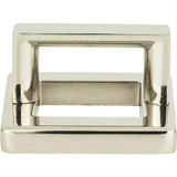 Atlas Homewares 408-PN Tableau Square Base and Top 1-7/16" Polished Nickel