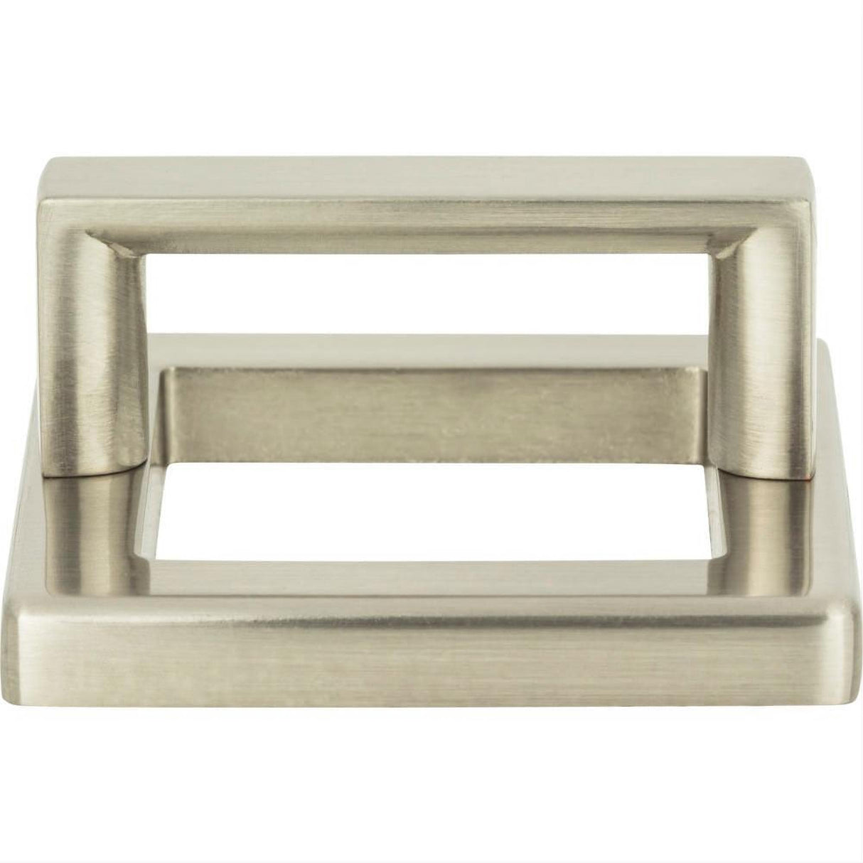 Atlas Homewares 409-BN Tableau Square Base and Top 1-13/16" Brushed Nickel