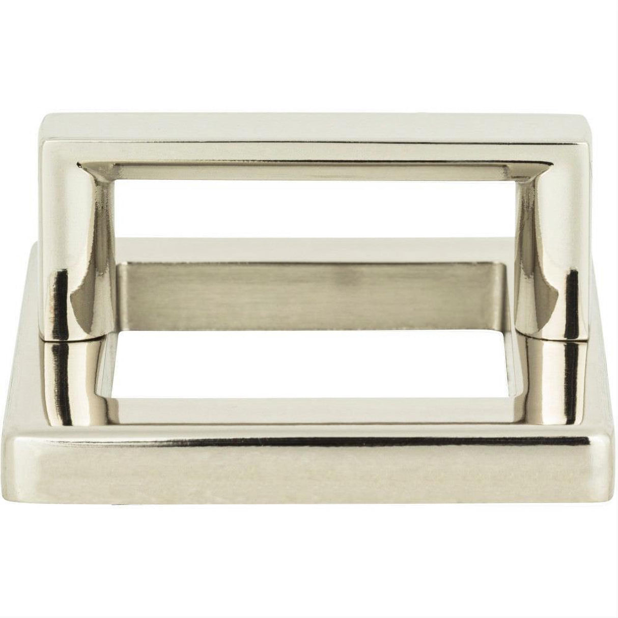 Atlas Homewares 409-PN Tableau Square Base and Top 1-13/16" Polished Nickel