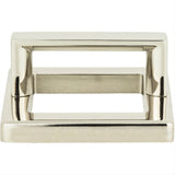 Atlas Homewares 409-PN Tableau Square Base and Top 1-13/16" Polished Nickel