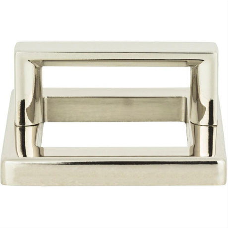 Atlas Homewares 409-PN Tableau Square Base and Top 1-13/16" Polished Nickel