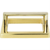 Atlas Homewares 410-FG Tableau Square Base and Top 2 1/2 Inch Center to Center French Gold