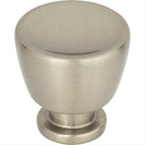 Atlas Homewares 412-BRN Conga Knob 1-1/8" Brushed Nickel