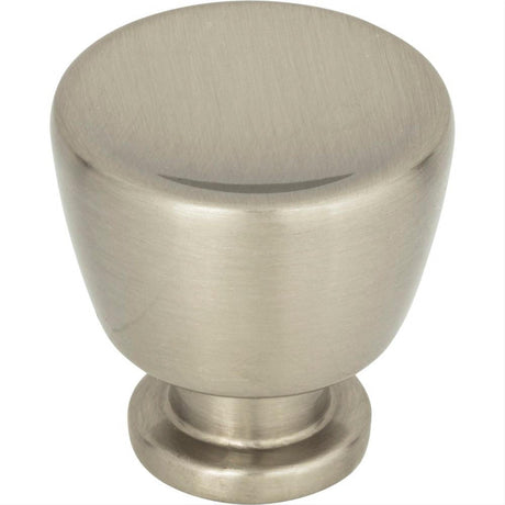 Atlas Homewares 412-BRN Conga Knob 1-1/8" Brushed Nickel