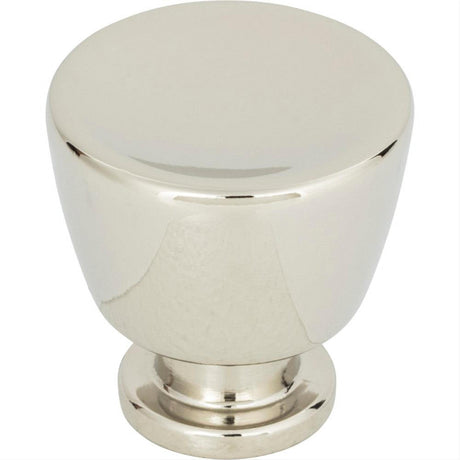Atlas Homewares 412-PN Conga Knob 1-1/8" Polished Nickel