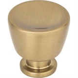 Atlas Homewares 412-WB Conga Knob 1-1/8" Warm Brass