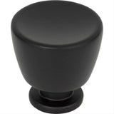 Atlas Homewares 413-BL Conga Knob 1-1/4" Matte Black