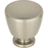 Atlas Homewares 413-BRN Conga Knob 1-1/4" Brushed Nickel