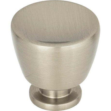 Atlas Homewares 413-BRN Conga Knob 1-1/4" Brushed Nickel
