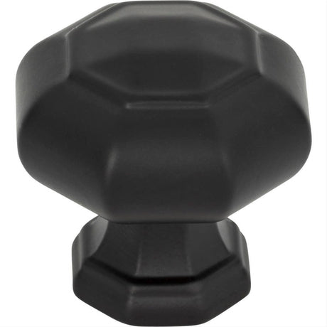 Atlas Homewares 418-BL Elizabeth Knob 1-1/4" Matte Black