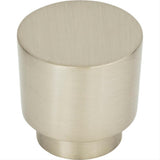 Atlas Homewares 426-BRN Tom Tom Knob 1-1/4" Brushed Nickel