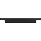 Atlas Homewares 428-BL Tom Tom Pull 6-5/16", 7-9/16" Center to Center Matte Black