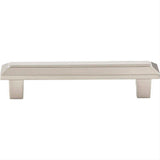 Atlas Homewares 429-BRN Trocadero Pull 3 3/4 Inch Center to Center Brushed Nickel