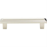 Atlas Homewares 429-PN Trocadero Pull 3 3/4 Inch Center to Center Polished Nickel