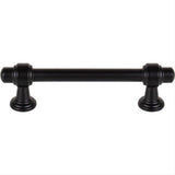 Atlas Homewares 430-BL Bronte Pull 3 3/4 Inch Center to Center Matte Black