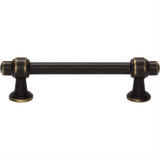 Atlas Homewares 430-CFB Bronte Pull 3 3/4 Inch Center to Center Cafe Bronze