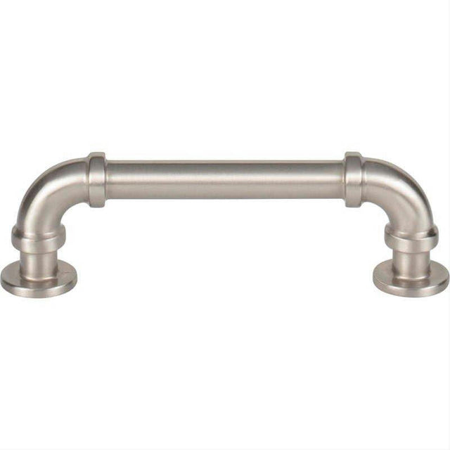 Atlas Homewares 432-BRN Steam Punk Pull 3 3/4 Inch Center to Center Brushed Nickel