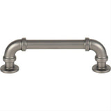 Atlas Homewares 432-GF Steam Punk Pull 3 3/4 Inch Center to Center Graphite
