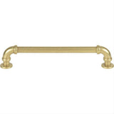 Atlas Homewares 433-UB Steam Punk Pull 6 5/16 Inch Center to Center Vintage Brass